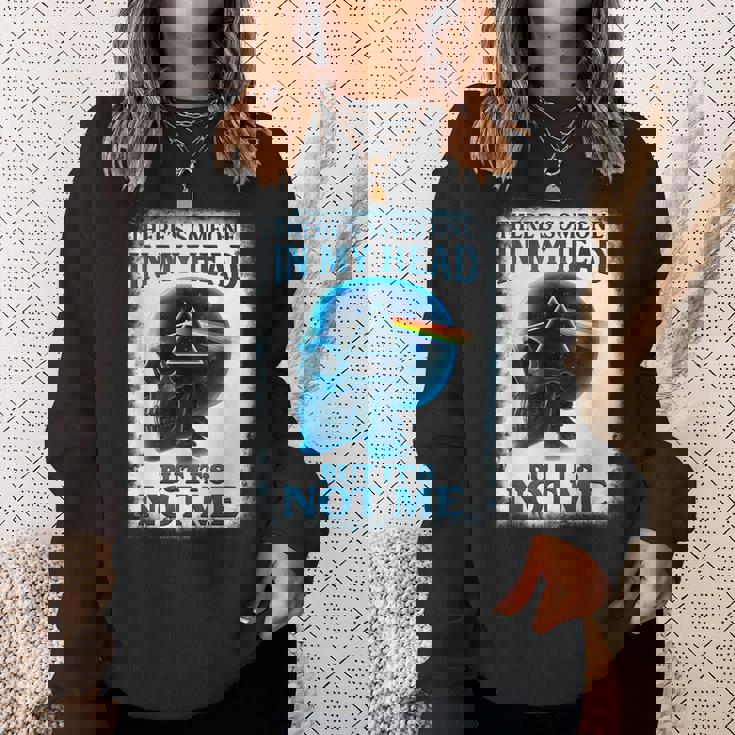 頭の中に誰かがいるけどスケルトンって言ってるのは私じゃない スウェットシャツ 彼女への贈り物