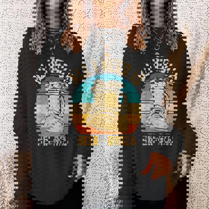 餃子 中華料理 アジアン中華鍋料理 食通 スウェットシャツ 彼女への贈り物