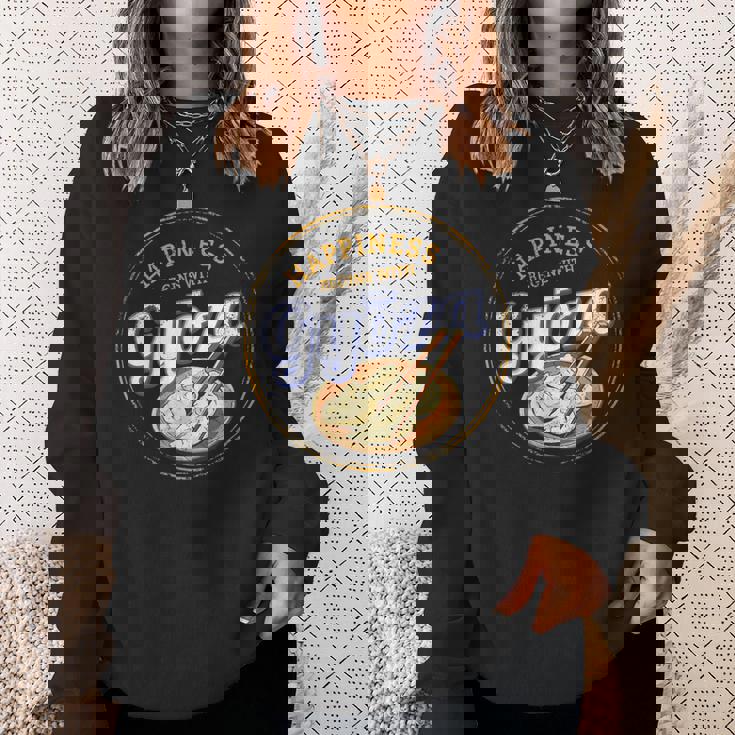 餃子 食品 餃子 レトロ クック ヴィンテージ 日本のホリデー お土産 スウェットシャツ 彼女への贈り物