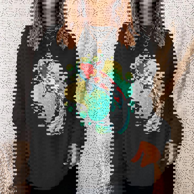 鯉 鯉 ジャパン 鯉 魚 エステ ベイパーウェーブ スウェットシャツ 彼女への贈り物