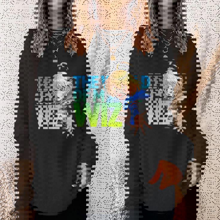 黒猫のウィズ ウィズ D スウェットシャツ 彼女への贈り物