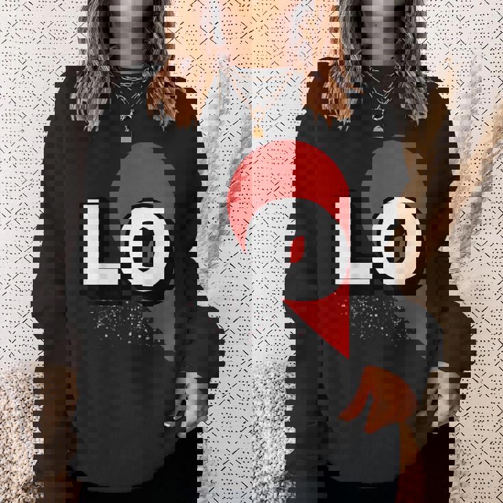 ２人で着るとハートが出来る Loveの文字になる 「Lo」カップル 恋人 スウェットシャツ 彼女への贈り物