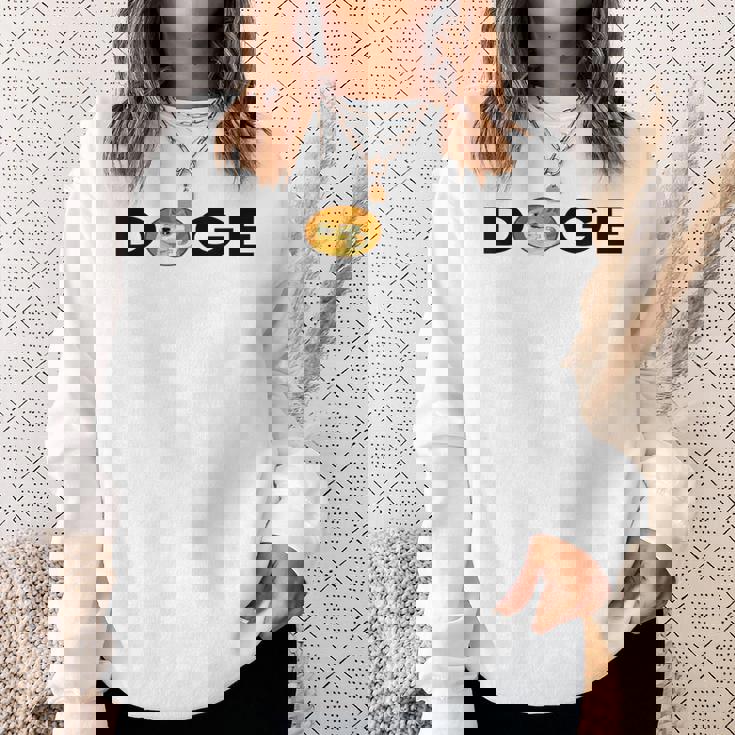 - Doge Dogecoin 暗号通貨 Fun Me Coin スウェットシャツ 彼女への贈り物