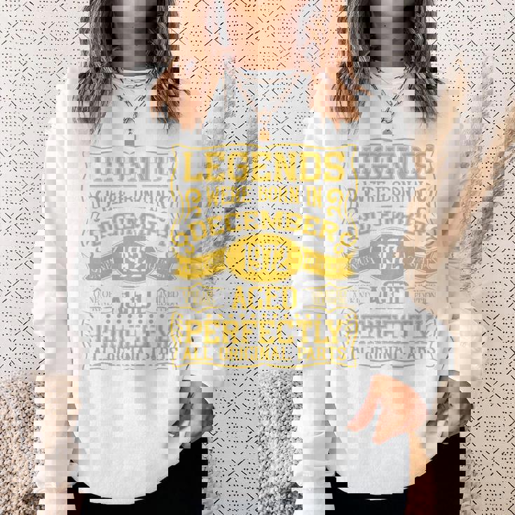 1972年12月に誕生した52歳の誕生日レジェンド。 長袖tシャツ スウェットシャツ 彼女への贈り物