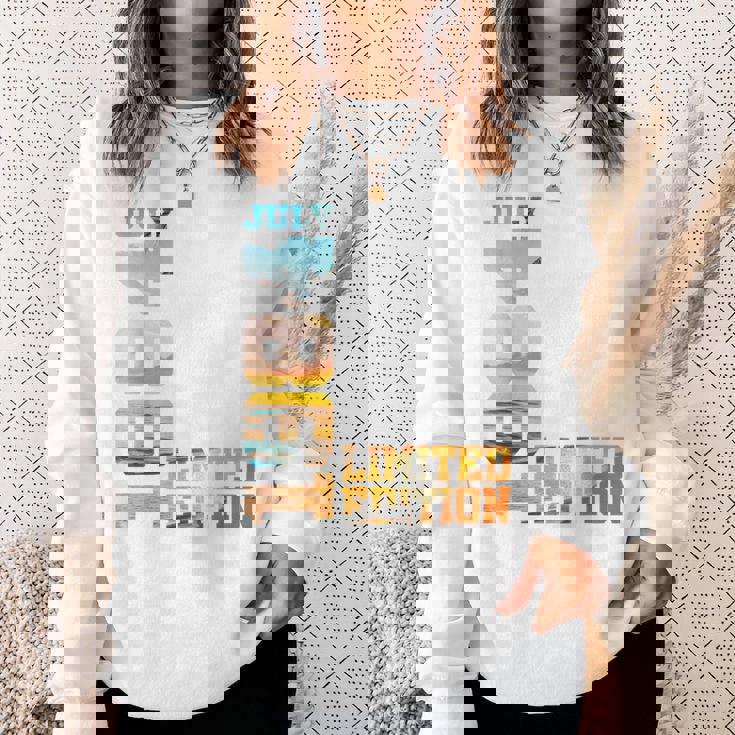 1984年7月、男性のための40歳の誕生日プレゼント スウェットシャツ 彼女への贈り物