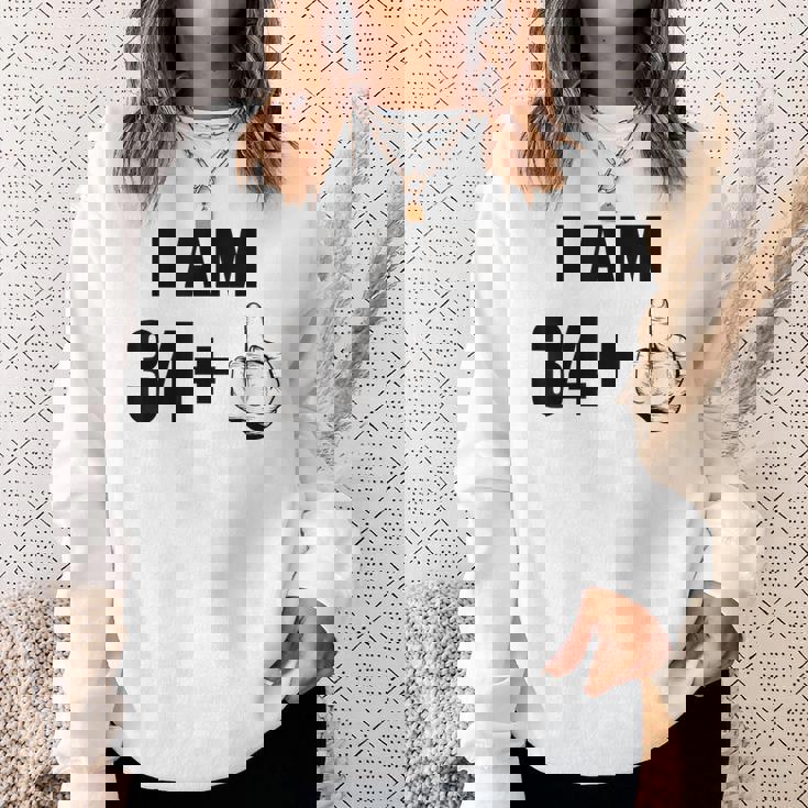 35歳の誕生日 35歳の誕生日男性 35年 35歳の人生 スウェットシャツ 彼女への贈り物