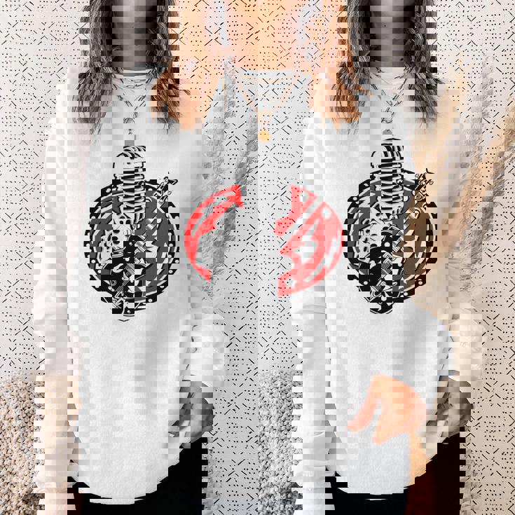 50年代ロカビリー ロックンロール ダンスパーティー レトロ 60年代音楽 長袖tシャツ スウェットシャツ 彼女への贈り物