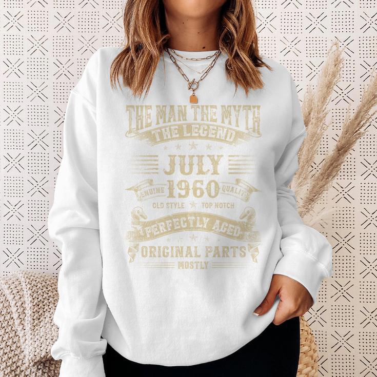 65歳の誕生日プレゼント 男性神話 1960年7月 長袖tシャツ スウェットシャツ 彼女への贈り物