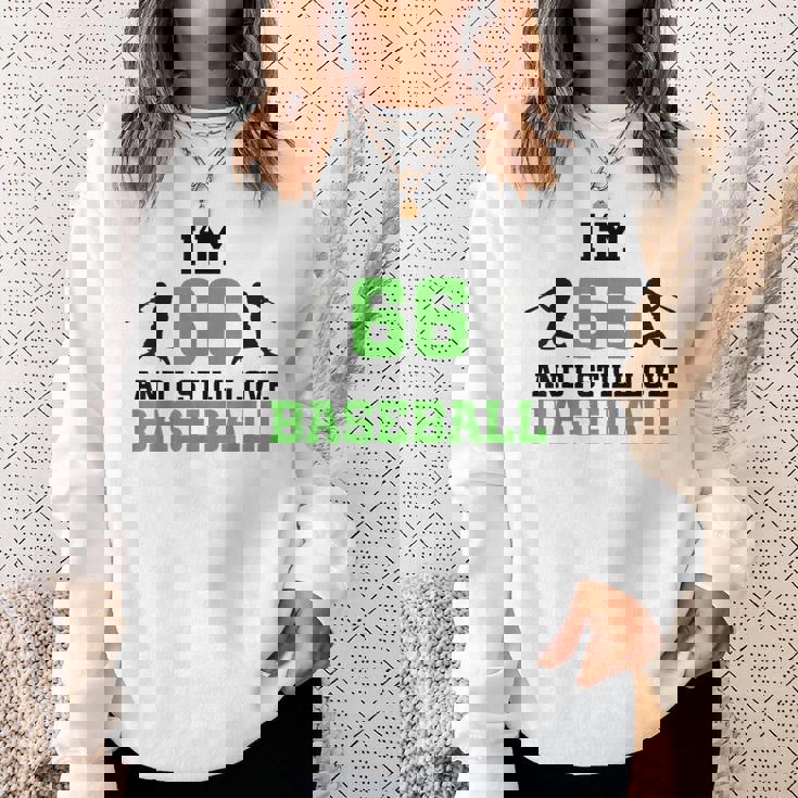 66歳の誕生日 野球 66歳 野球選手 誕生日 スウェットシャツ 彼女への贈り物