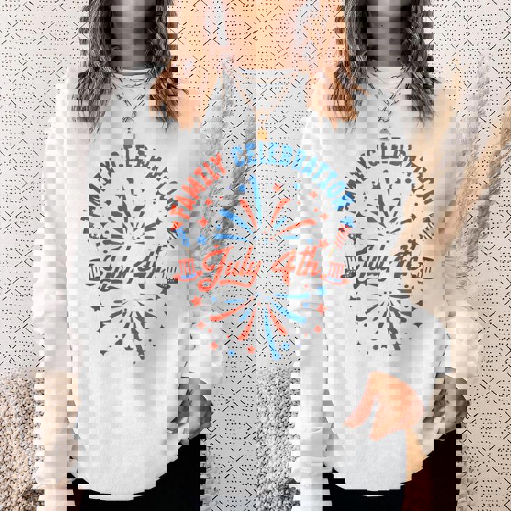 7月4日 家族祝 2024 おそろい ファミリー レトロ スウェットシャツ 彼女への贈り物