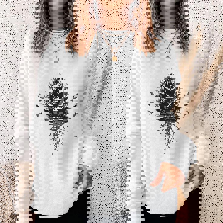 Agave Titanota【アガベ品質管理人】白鯨 ボタニカル 長袖tシャツ スウェットシャツ 彼女への贈り物