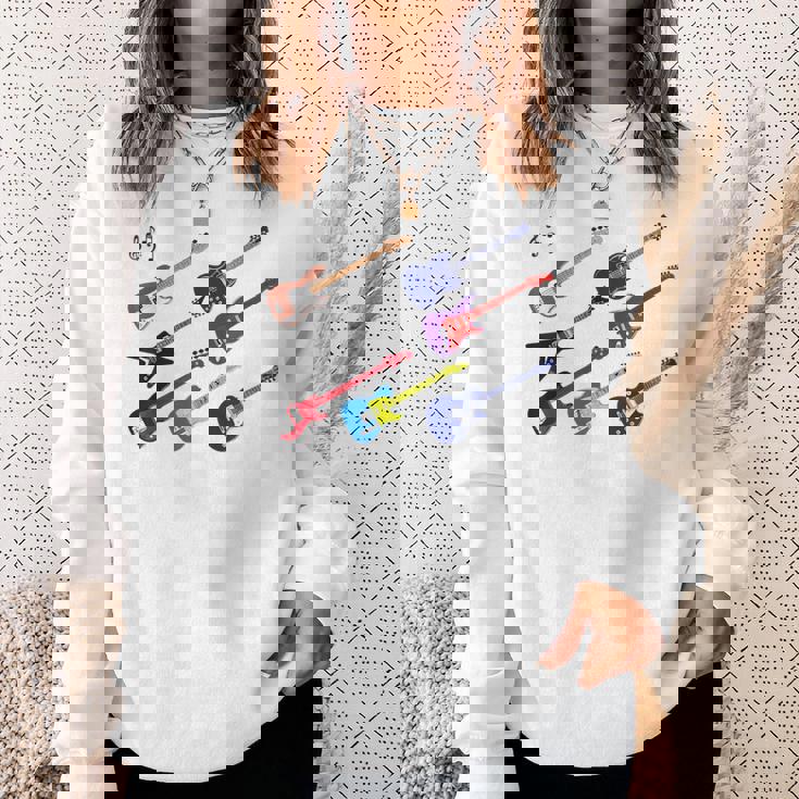 All Guitars Matters-エレキギターブルースジャズファンクロック スウェットシャツ 彼女への贈り物