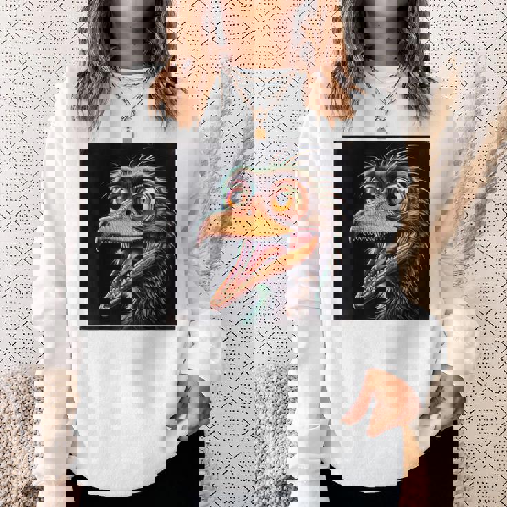 Archaeopteryx シャツ 面白い Dinousar ジュラシックプレデターファン スウェットシャツ 彼女への贈り物