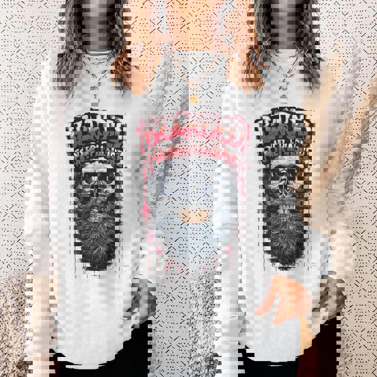 メンズ Bearded For Her Pleasure Beard Lover メンズ スウェットシャツ 彼女への贈り物