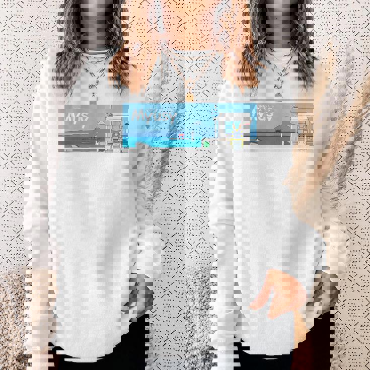 Beautifuleaside Town Hayama Unny Day Myusy スウェットシャツ 彼女への贈り物