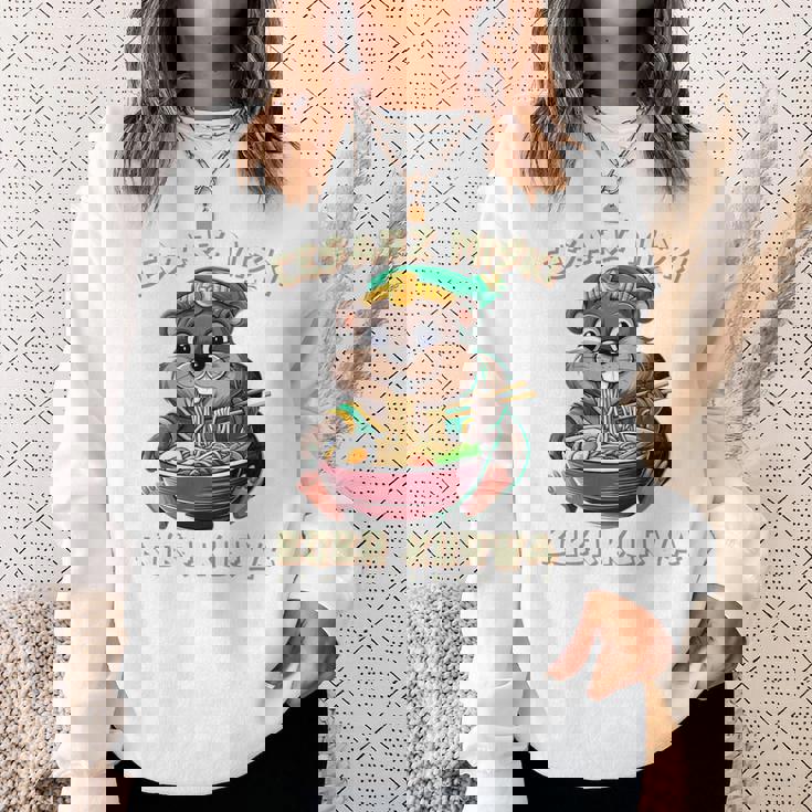 Bobr Kurwa Cesarz Miski ポーランド語 日本語 Bòbr Kurwa 長袖tシャツ スウェットシャツ 彼女への贈り物