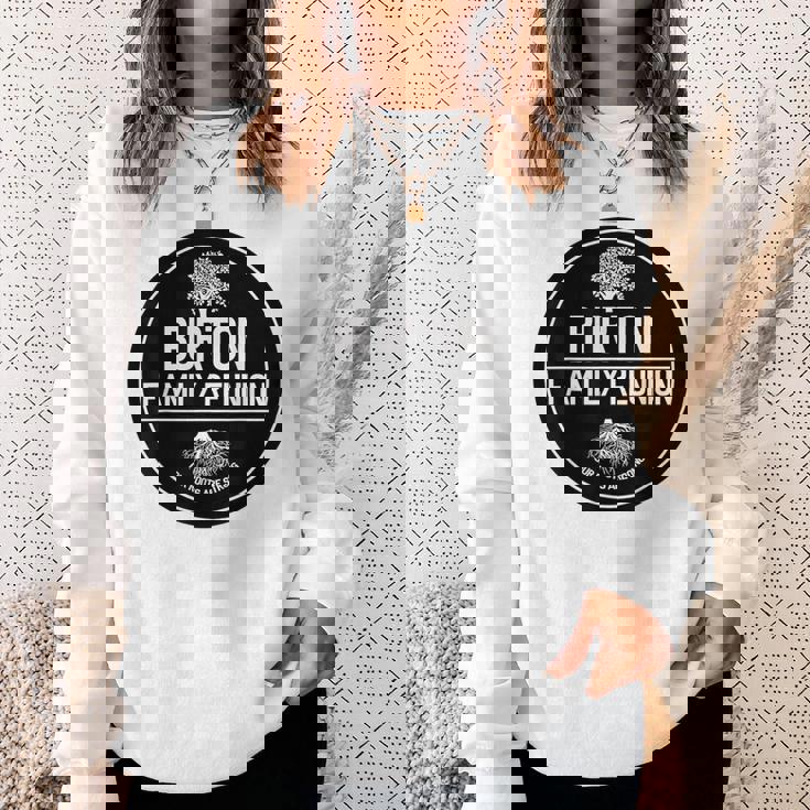 Burtonバートン ファミリーリユニオン 私たちのルーツは強い木 スウェットシャツ 彼女への贈り物