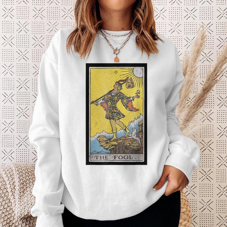 Carta Del Tarot El Loco Camisa de entrenamiento Regalos para ella
