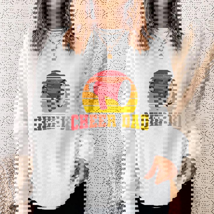 Cheer Dad チアリーディング 父の日 長袖tシャツ スウェットシャツ 彼女への贈り物