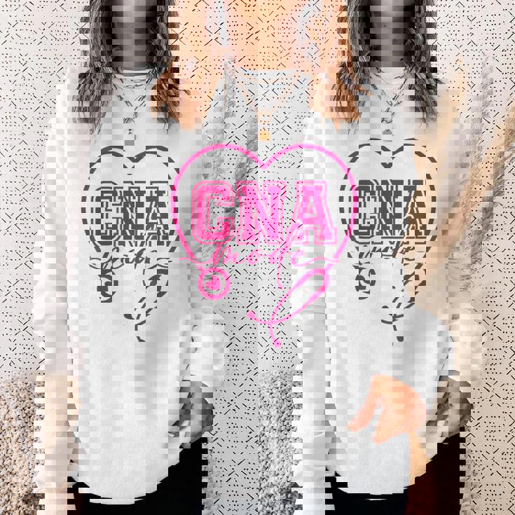 Cna認定看護助手患者ヘルスケア ピンク スウェットシャツ 彼女への贈り物