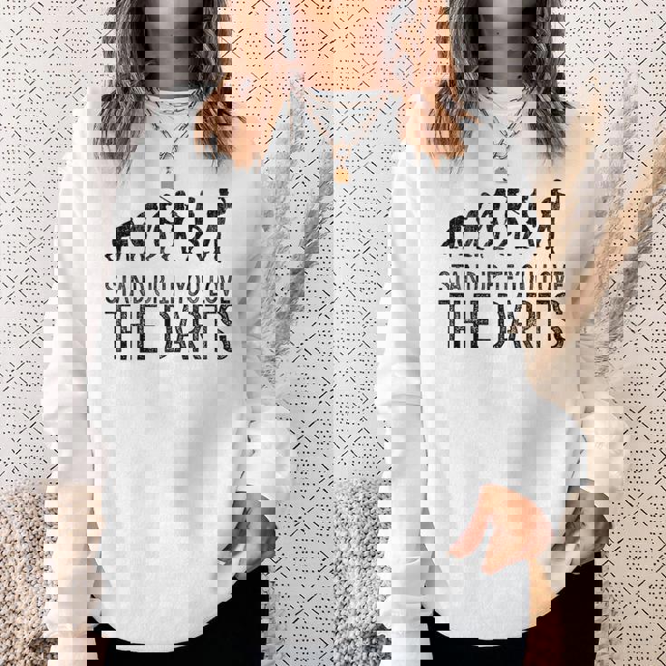 Darts ダーツプレイヤーのための男性ダーツギフト スウェットシャツ 彼女への贈り物