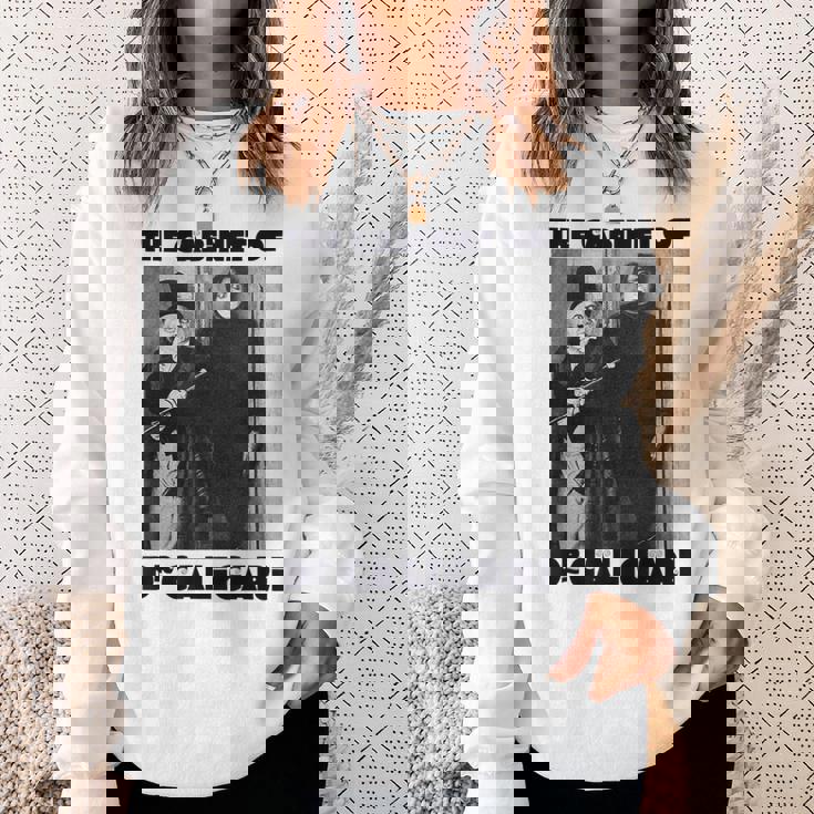 Dr Caligari ハロウィンモンスターポスター ヴィンテージホラー映画 スウェットシャツ 彼女への贈り物