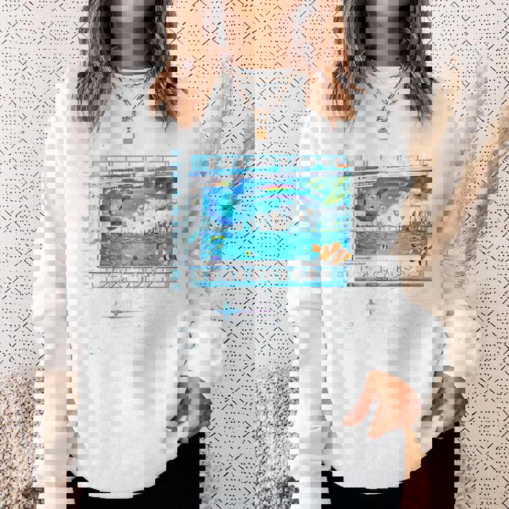 Frutiger エアロファッション バックプリント Frutigeribes スウェットシャツ 彼女への贈り物