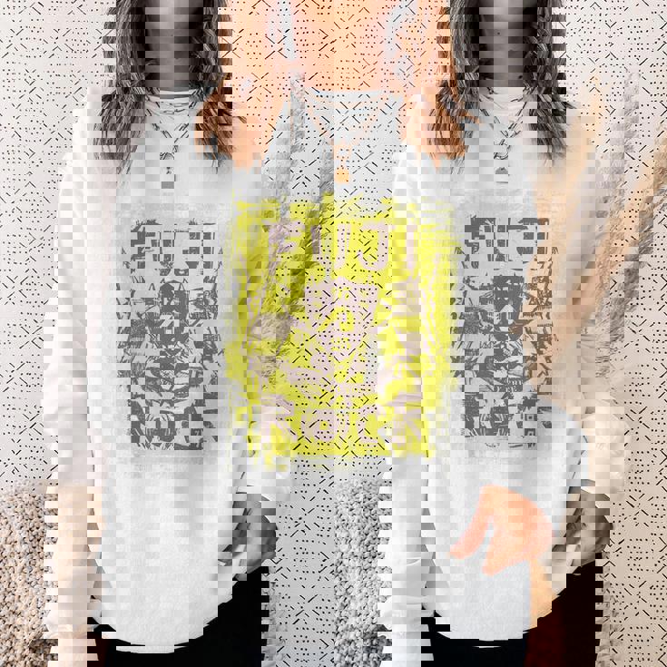 Fuji Rock 25 Emblem Amazon Limited Color Olive スウェットシャツ 彼女への贈り物