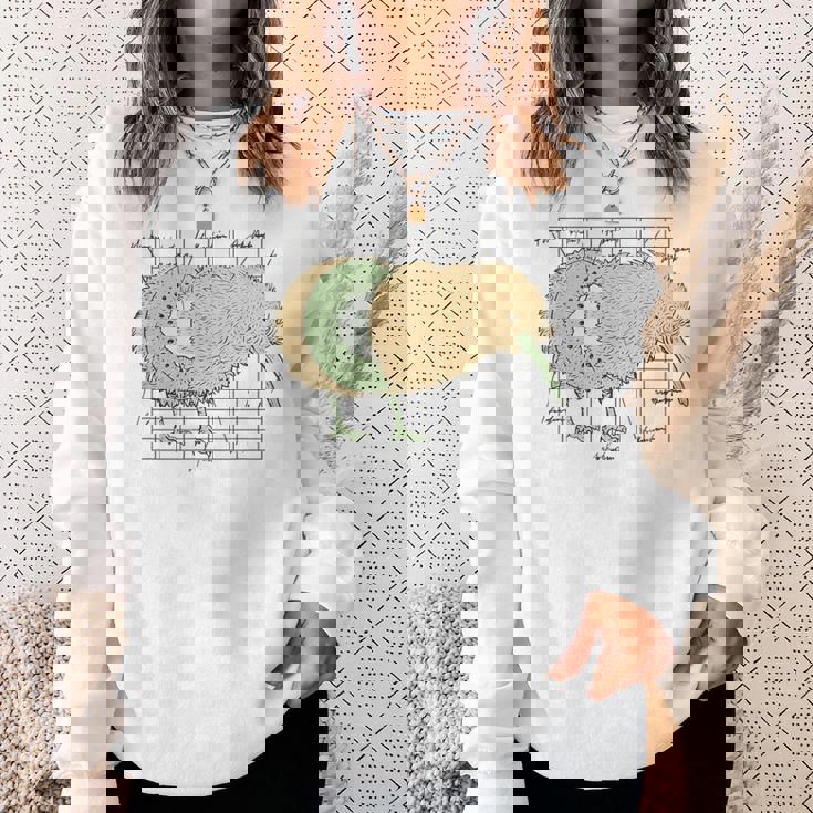 Kiwi コンポーネント カワイイ キウイ 鳥のギフト ニュージーランド 面白い スウェットシャツ 彼女への贈り物