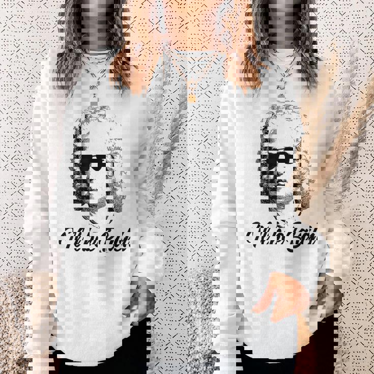 I'll Be Bach バッハ 音楽 クラシック 面白い 格言 スウェットシャツ 彼女への贈り物