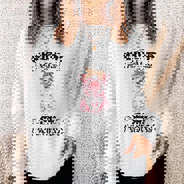 I'm Not Fat シャツ スウェットシャツ 彼女への贈り物