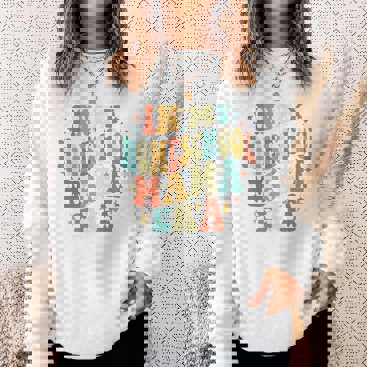 In My Homesschool ママ時代 おかしな新学期 ママ先生 長袖tシャツ スウェットシャツ 彼女への贈り物