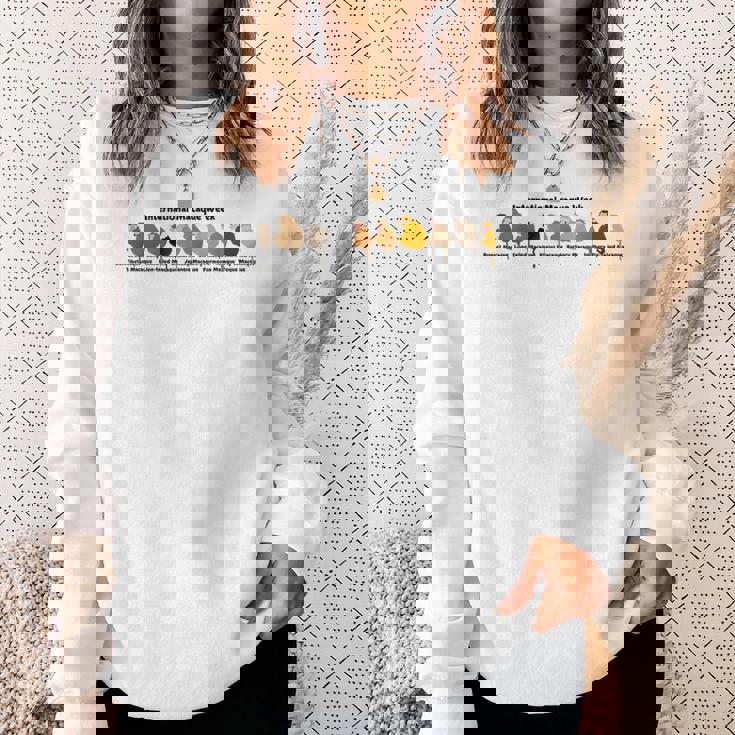 International Macaque Week 2024Er1 スウェットシャツ 彼女への贈り物