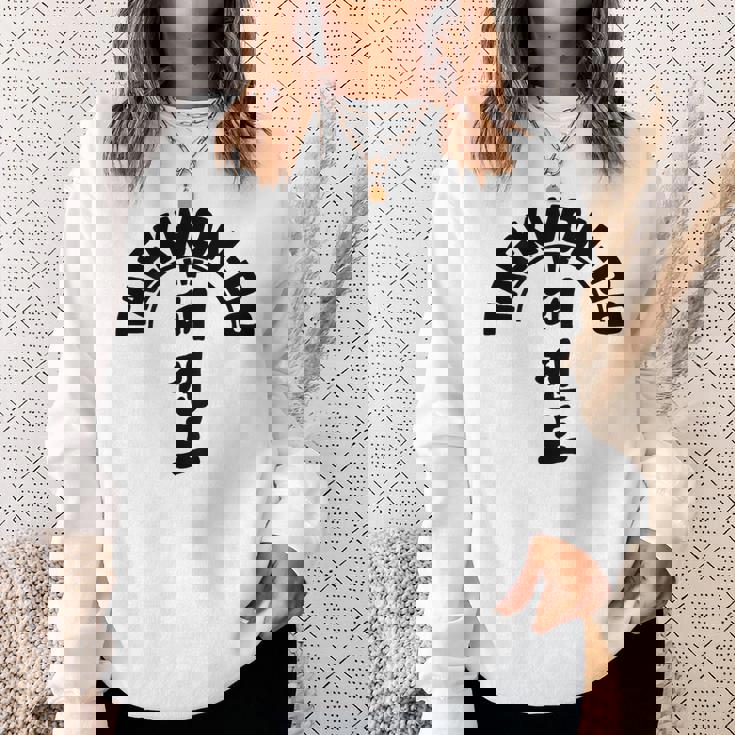 Itfテコンドー-韓国の武道を行う スウェットシャツ 彼女への贈り物