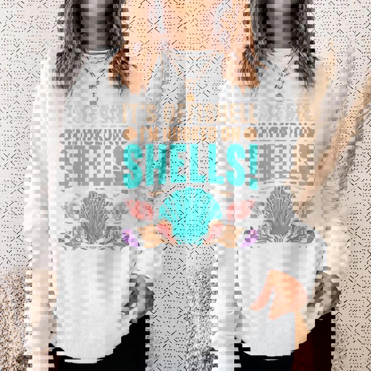 Its Offishell Im Hooked Onhells -Hell Collecting 長袖tシャツ スウェットシャツ 彼女への贈り物