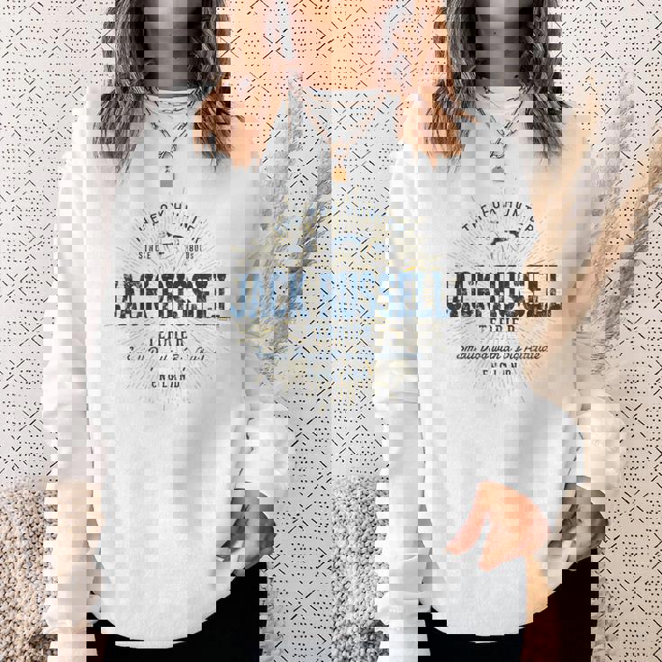 Jack Russell Terrier ヴィンテージジャック・ラッセル・テリア スウェットシャツ 彼女への贈り物