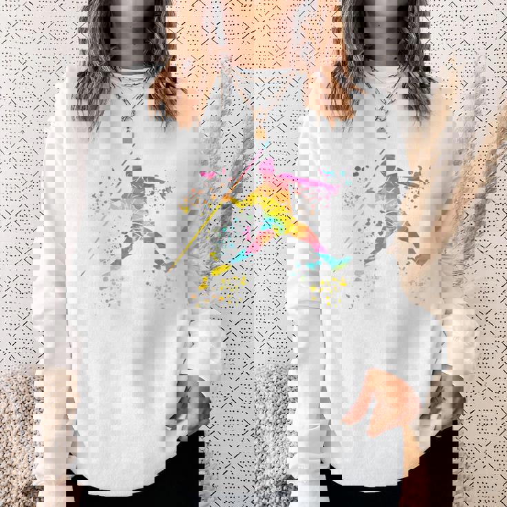 Javelin Throwe Colorsplash キッズ やり投げ スウェットシャツ 彼女への贈り物