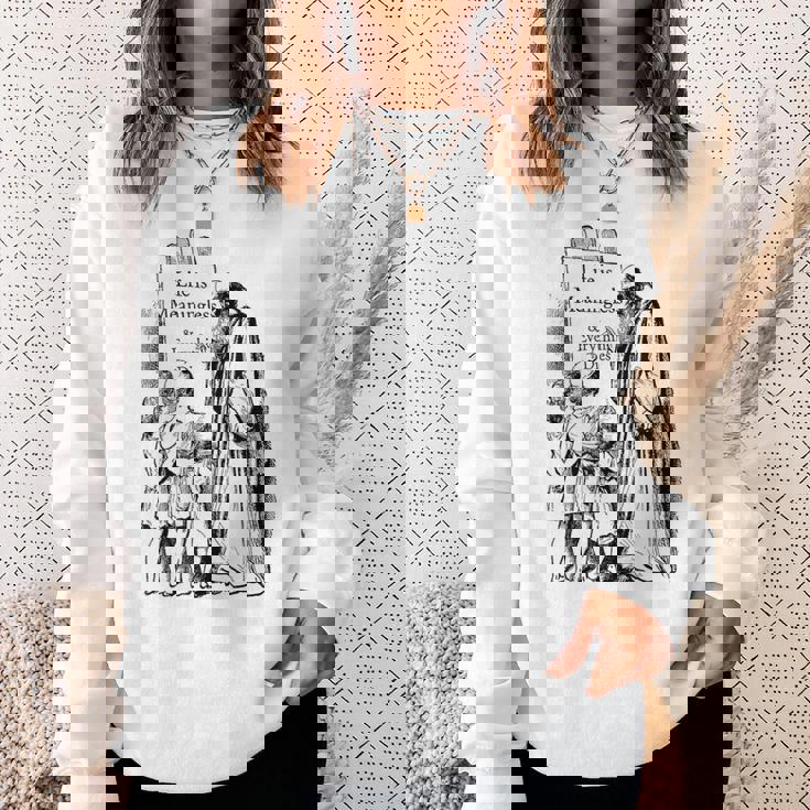 Life Is Meaningless 人生は無意味である-ニヒリストの哲学 スウェットシャツ 彼女への贈り物