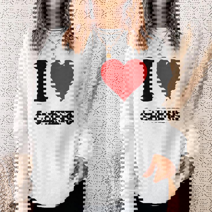 I Love Cairns スウェットシャツ 彼女への贈り物