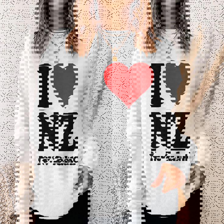 I Love Heart ニュージーランド Nz キウイマオリ文化 スウェットシャツ 彼女への贈り物