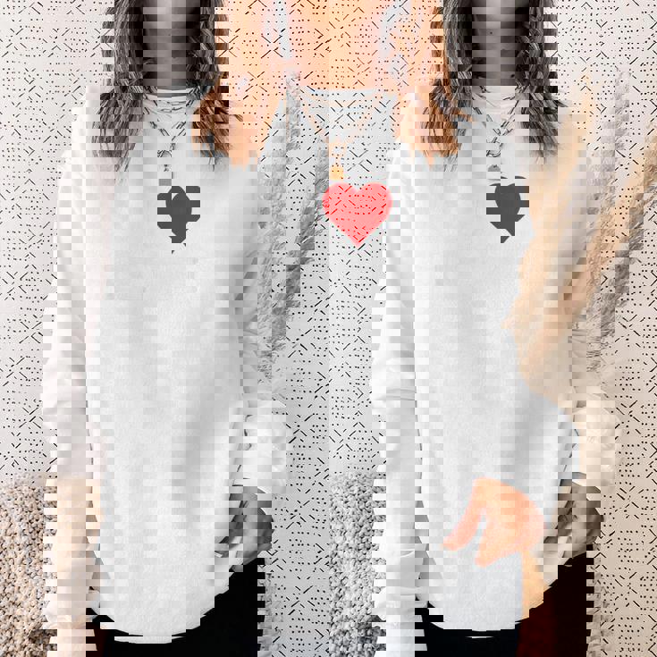 I Love Latinas シャツバックプリント スウェットシャツ 彼女への贈り物