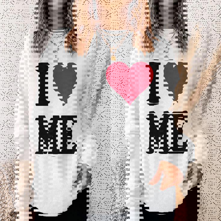 I Love Me スウェットシャツ 彼女への贈り物