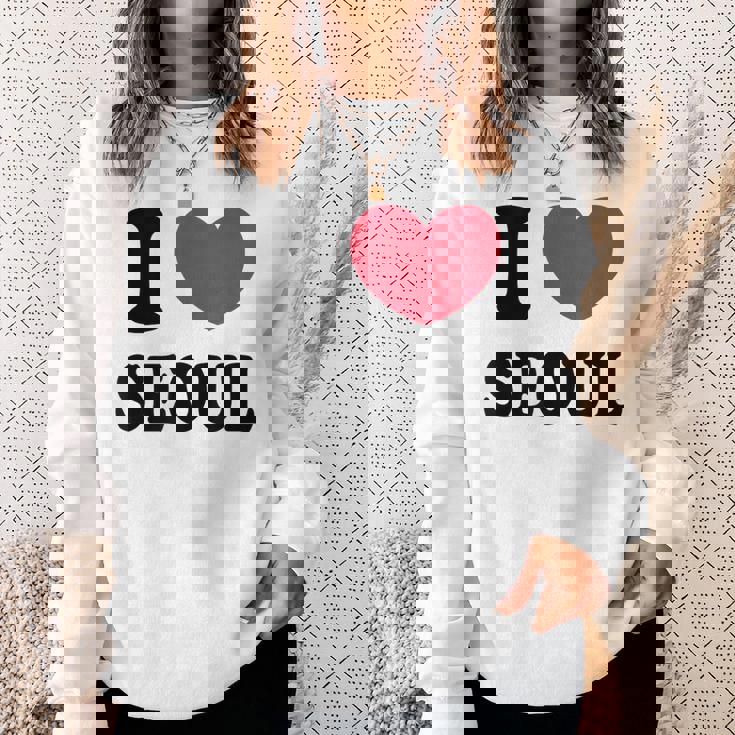 I Loveeoul アイ・ラブ・ソウル スウェットシャツ 彼女への贈り物