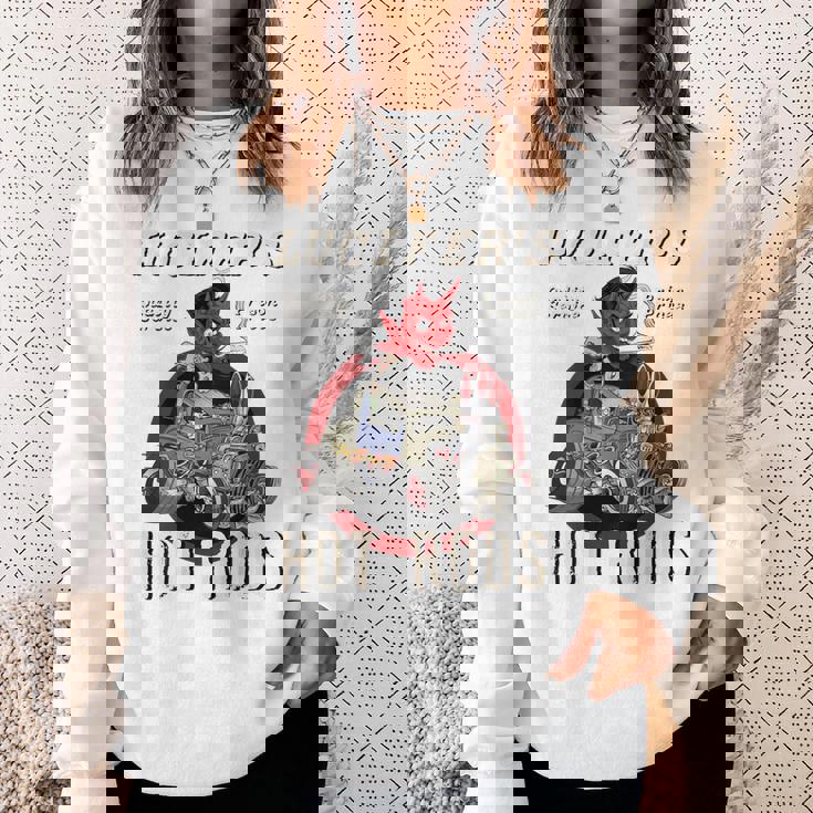 Lucifer's Hot Rodhop ロカビリー Prison Price ラットロッド スウェットシャツ 彼女への贈り物