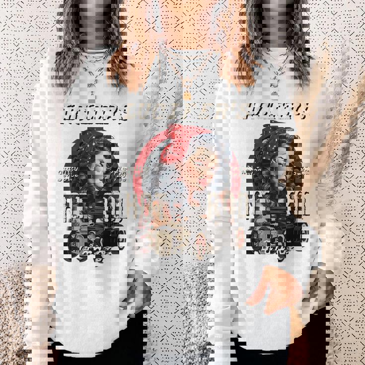 Lucifer's スーパーホットロッド ピンナップガール ロカビリー ガレージ レトロ スウェットシャツ 彼女への贈り物