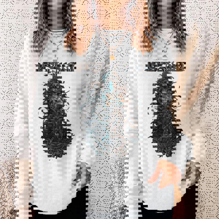 Meshuggah グラフィックデザインギフト Meshuggahファンへのメンズギフト。 長袖tシャツ スウェットシャツ 彼女への贈り物