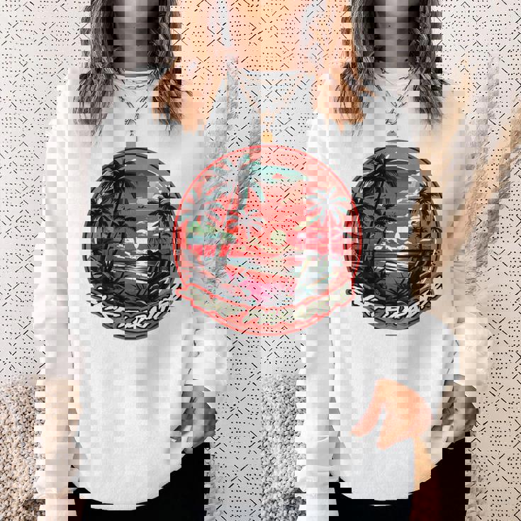 バックプリント Onlyurf Paradise クール サーファー ビーチ オーシャン スウェットシャツ 彼女への贈り物