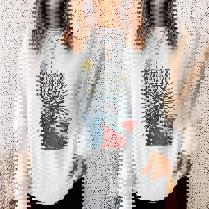 Party In The Usa 自由の女神シャツ 面白い 7月4日 スウェットシャツ 彼女への贈り物