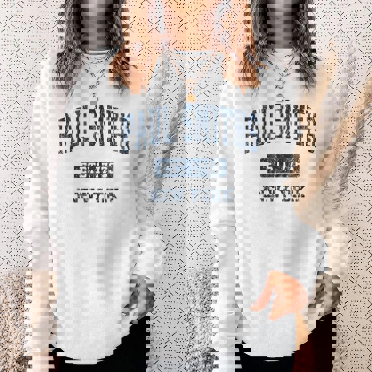 Paulmiths New York Ny ビンテージ アスレチック スポーツデザイン スウェットシャツ 彼女への贈り物