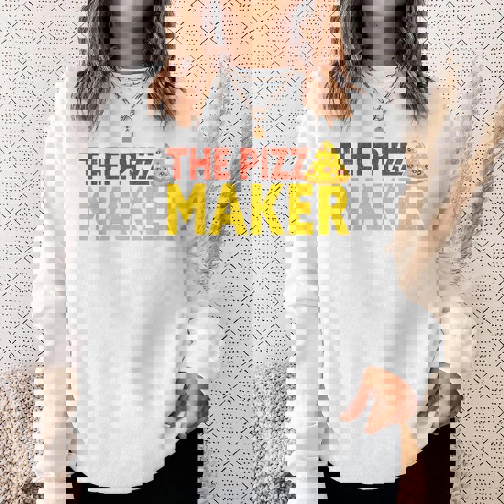 The Pizza Maker Pizza Making スウェットシャツ 彼女への贈り物